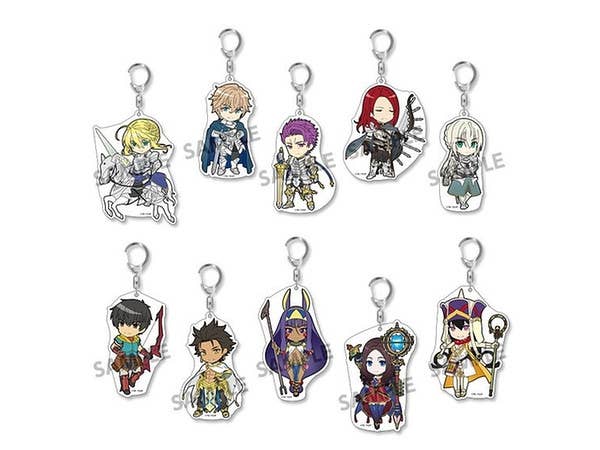 ぴくりる! Fate/GO トレーディングアクリルキーホルダー vol.6 1Box 10pcs
