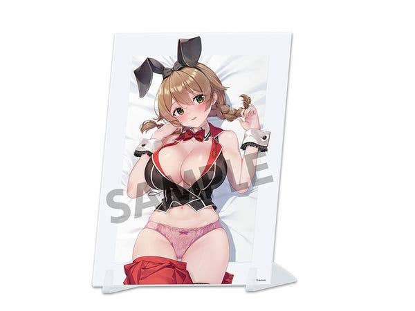 バニーガーデン: 描き下ろしビジュアルアクリルプレート 花奈 A