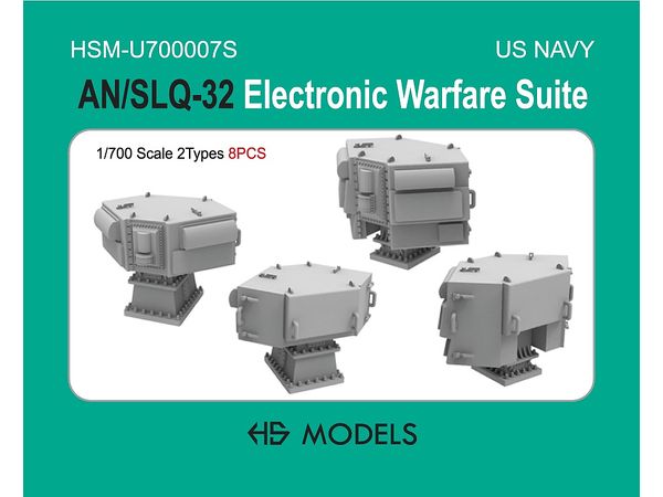 1/700 アメリカ海軍 AN / SLQ-32 電子戦装置