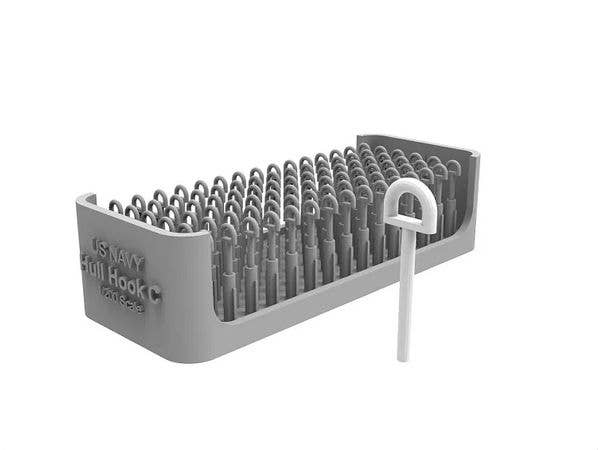 1/350 米海軍 船体用フック タイプC