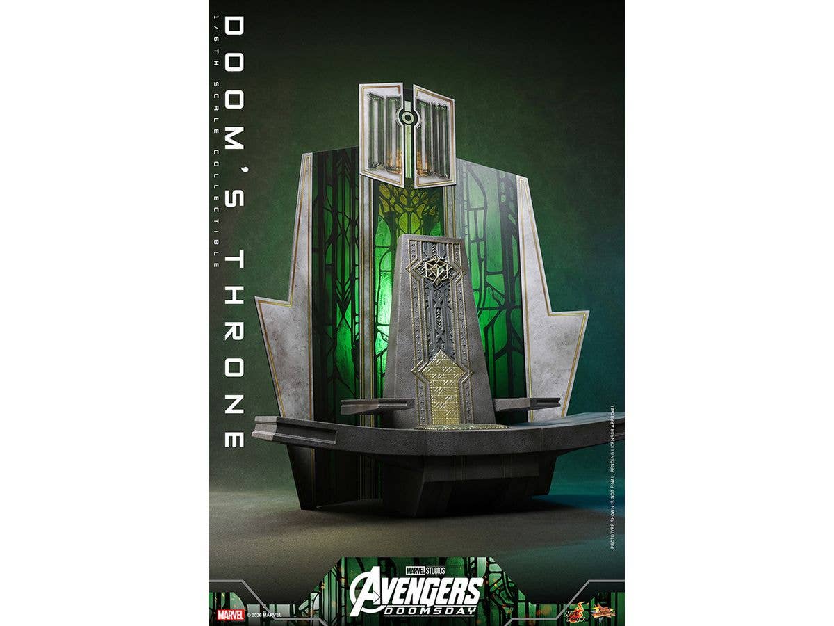 1/6 ホットトイズ・アクセサリー・コレクション アベンジャーズ/ドゥームズデイ スケールフィギュア用アクセサリー ドゥームの玉座