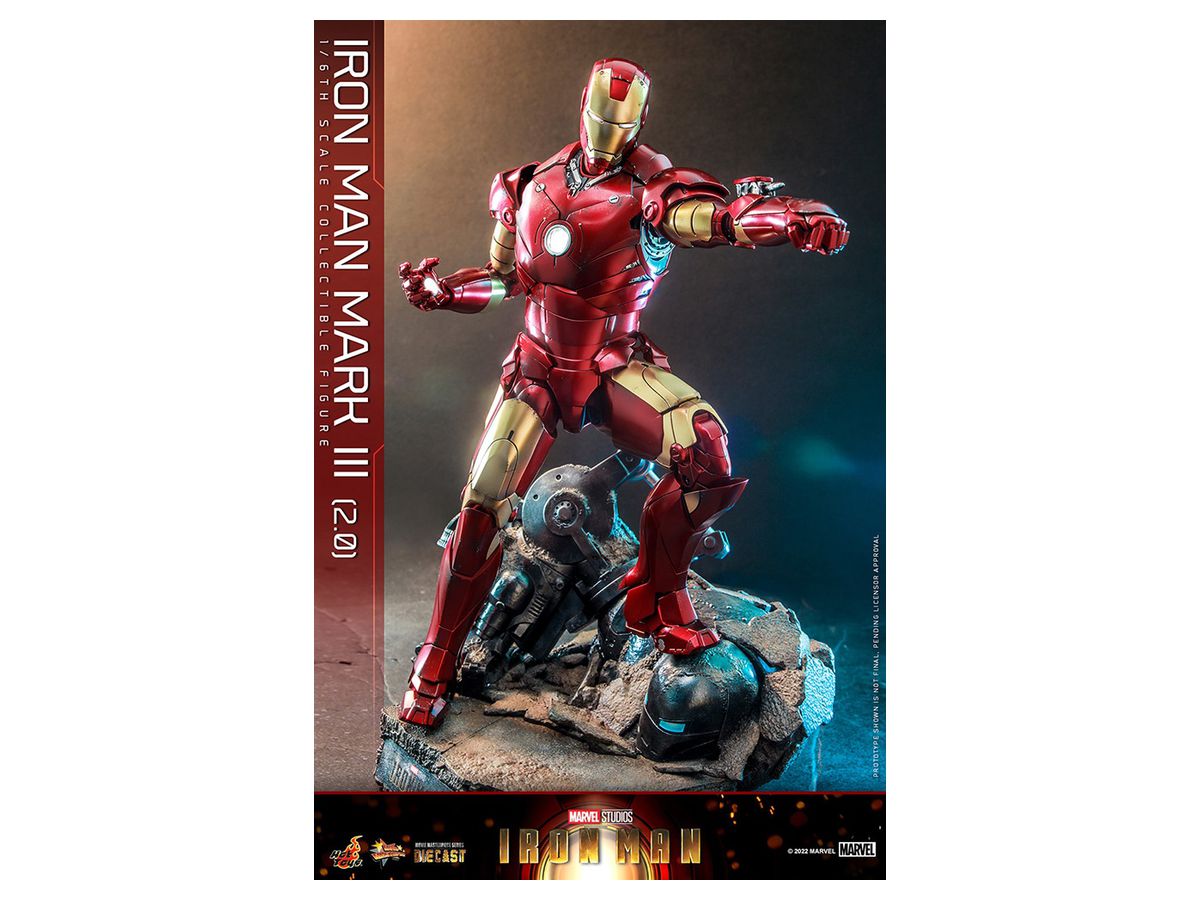 1/6 ムービー・マスターピース DIECAST アイアンマン スケール