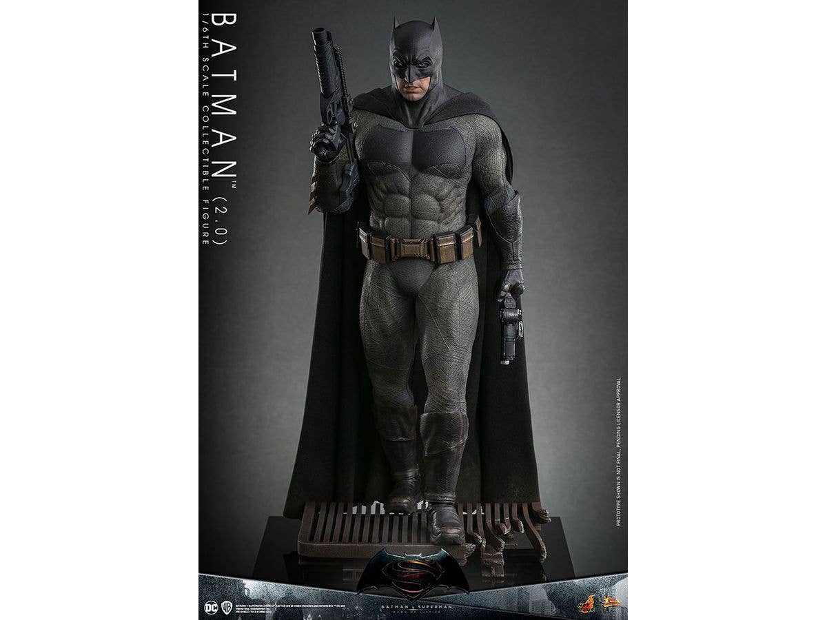 バットマン vs スーパーマン　バットマン　2.0/デラックス版　1/6スケール バットマン vs スーパーマン ジャスティスの誕生』のバットマン