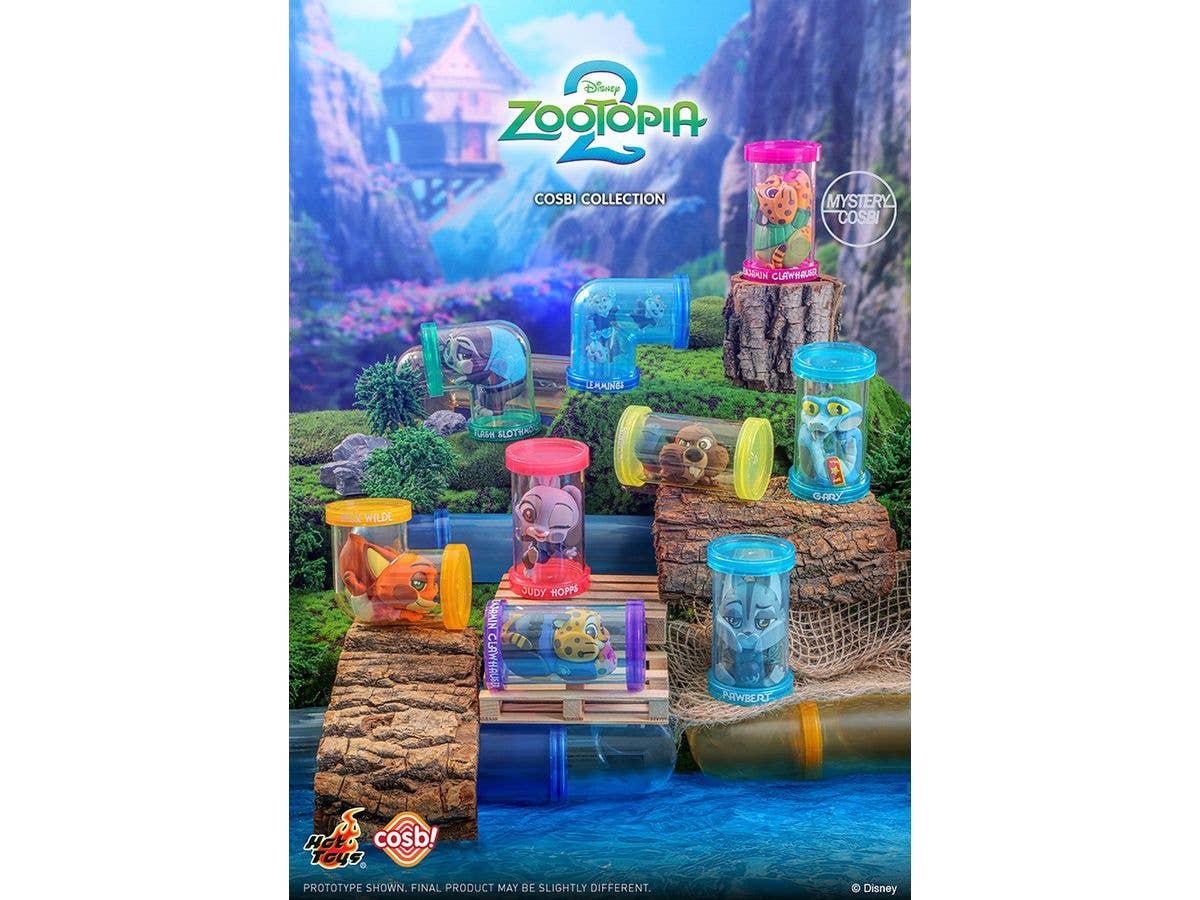 [コスビ] ズートピア2 シリーズ1 ウォータースライダー 1Box 8pcs