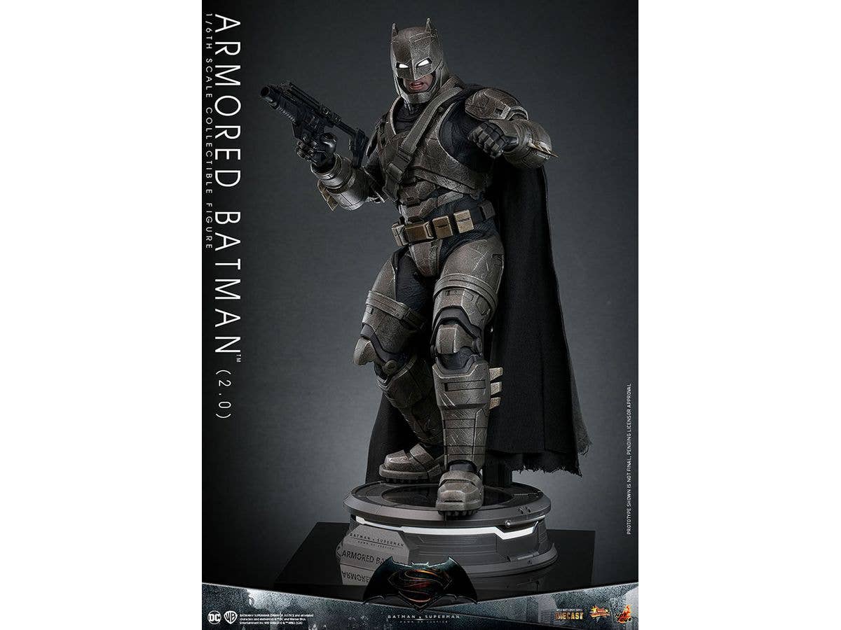 1/6 ムービー・マスターピース DIECAST バットマン vs スーパーマン ジャスティスの誕生 スケールフィギュア アーマード・バットマン(2.0版)