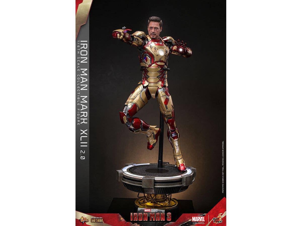 ホットトイズ DIECAST アイアンマン3 アイアンマン マーク42 ジャンク