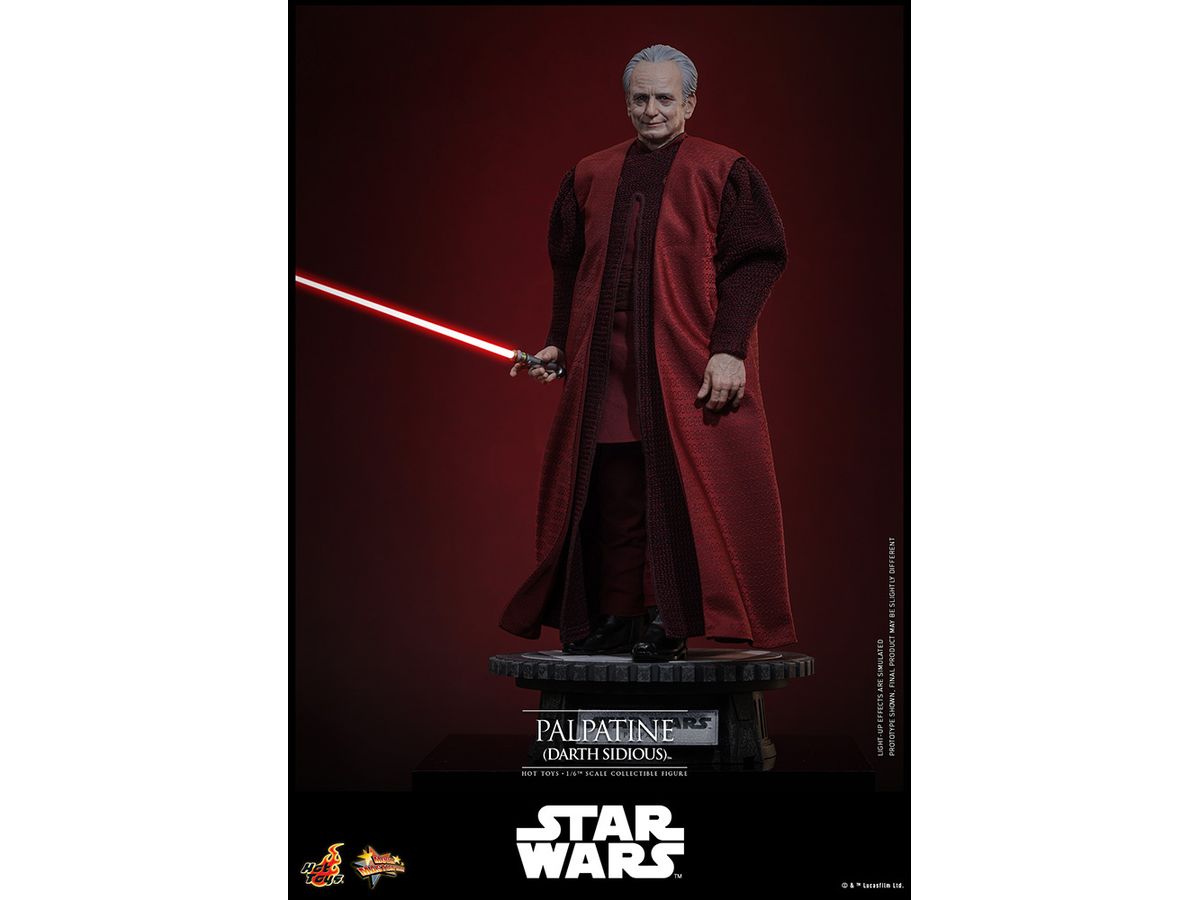1/6 ムービー・マスターピース スター・ウォーズ エピソード3/シスの復讐 スケールフィギュア パルパティーン(ダース・シディアス)