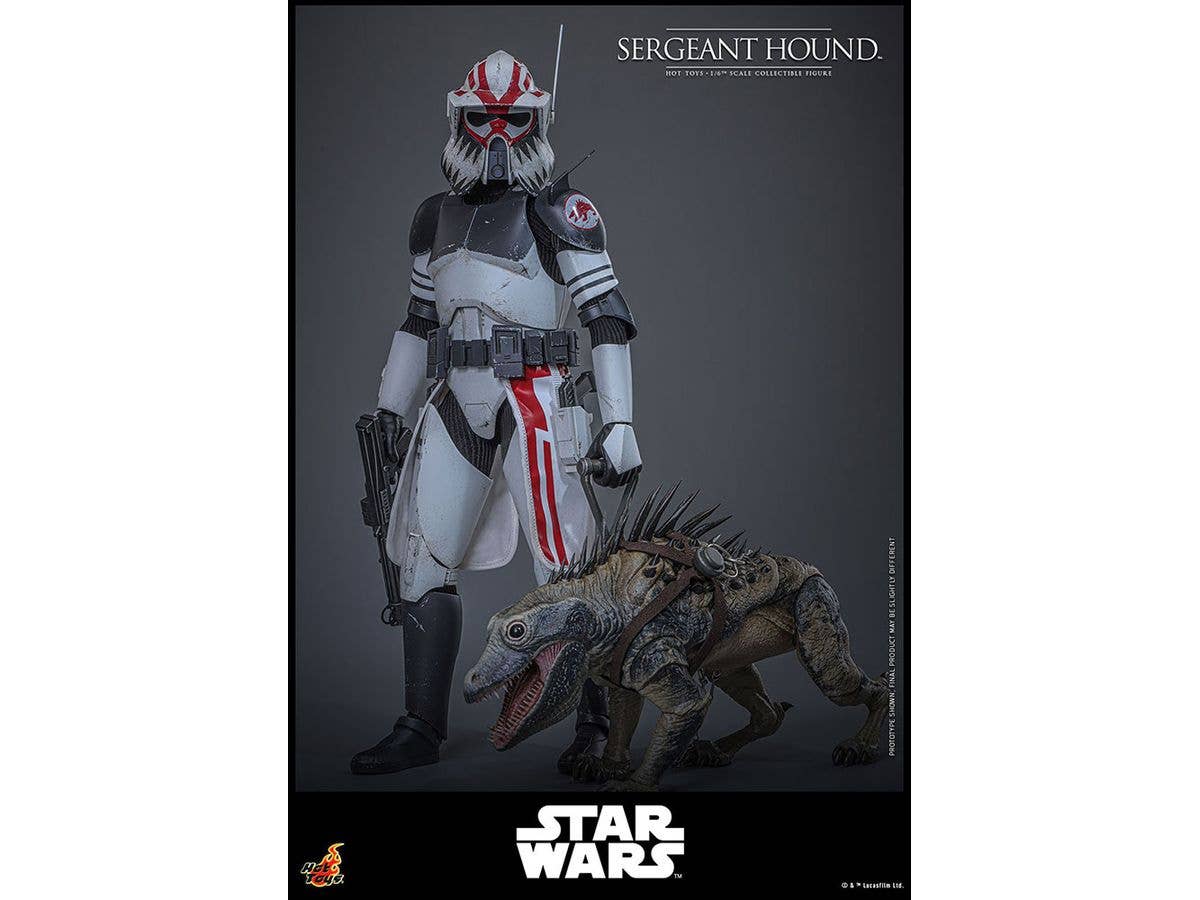 1/6 テレビ・マスターピース スター・ウォーズ/クローン・ウォーズ スケールフィギュア サージェント・ハウンド