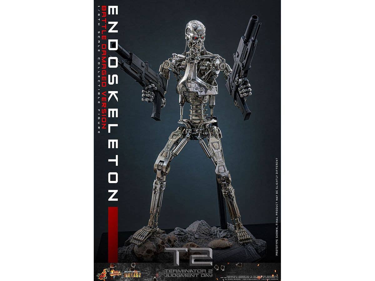 1/6 ムービー・マスターピース DIECAST ターミネーター2 スケールフィギュア エンドスケルトン(バトルダメージ)
