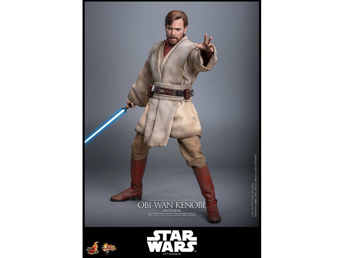 1/6 ムービー・マスターピース スター・ウォーズ エピソード3/シスの復讐 スケールフィギュア オビ=ワン・ケノービ(ムスタファー)