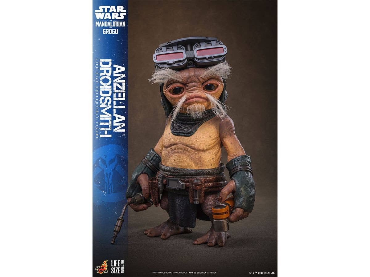1/1 ライフサイズ・マスターピース スター・ウォーズ/マンダロリアン・アンド・グローグー スケールフィギュア アンゼラ人(ドロイド修理屋)