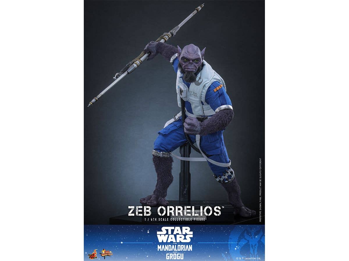 1/6 ムービー・マスターピース スター・ウォーズ/マンダロリアン・アンド・グローグー スケールフィギュア ゼブ・オレリオス
