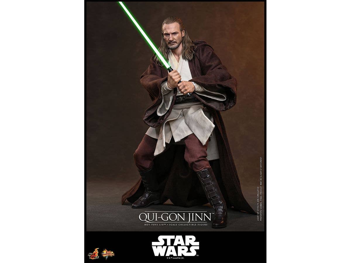 1/6 ムービー・マスターピース スター・ウォーズ エピソード1/ファントム・メナス スケールフィギュア クワイ=ガン・ジン(2.0版)