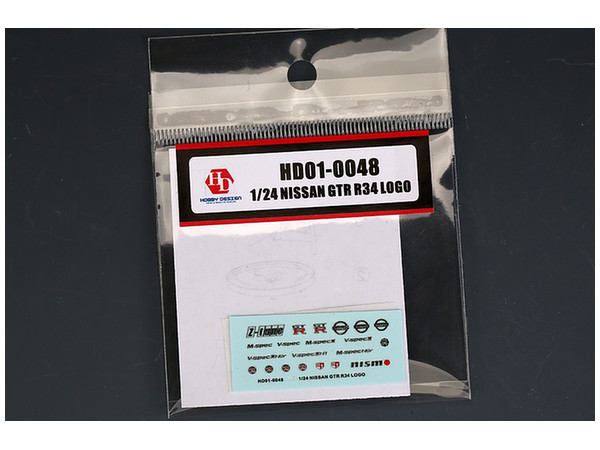 1/24 ニッサン GTR R34 メタルロゴ