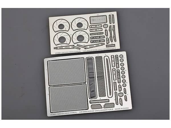 1/25 2009 ダッジ チャレンジャー ディテールパーツ (レベル用)
