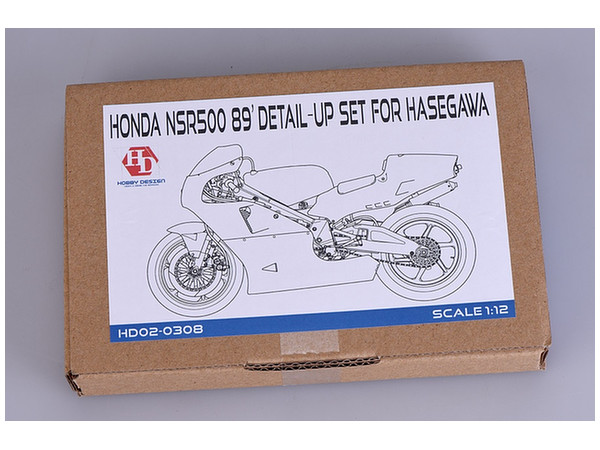 1/12 ホンダ NSR500 1989 WGP500 ディテールセット (ハセガワ用)