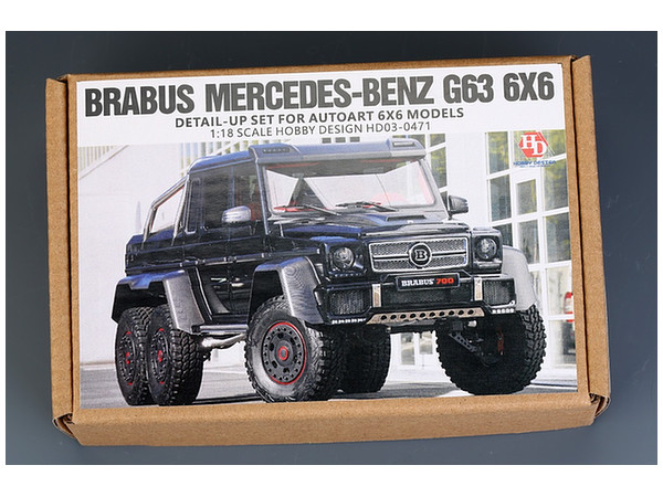 1/18 ブラバス メルセデスベンツ G63 6X6 ディテールパーツ オートアート用