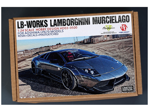 1/24 LB-Works ランボルギーニ ムルシエラゴ 改造パーツ (アオシマ用)