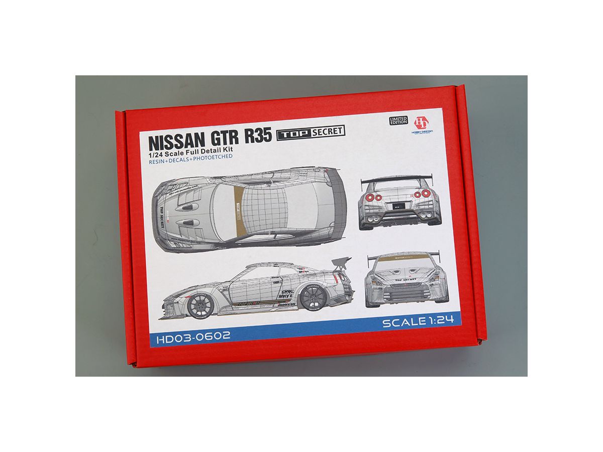 1/24 Nissan GTR R35 TOP SECRET フルディテールキット
