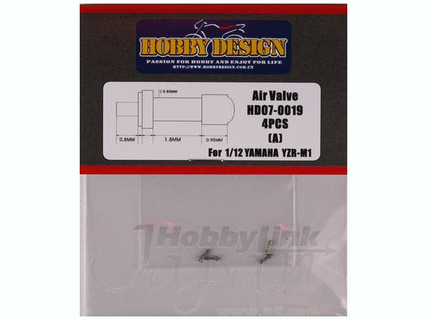 1/12 ヤマハ YZR-M1 用エアーバルブ