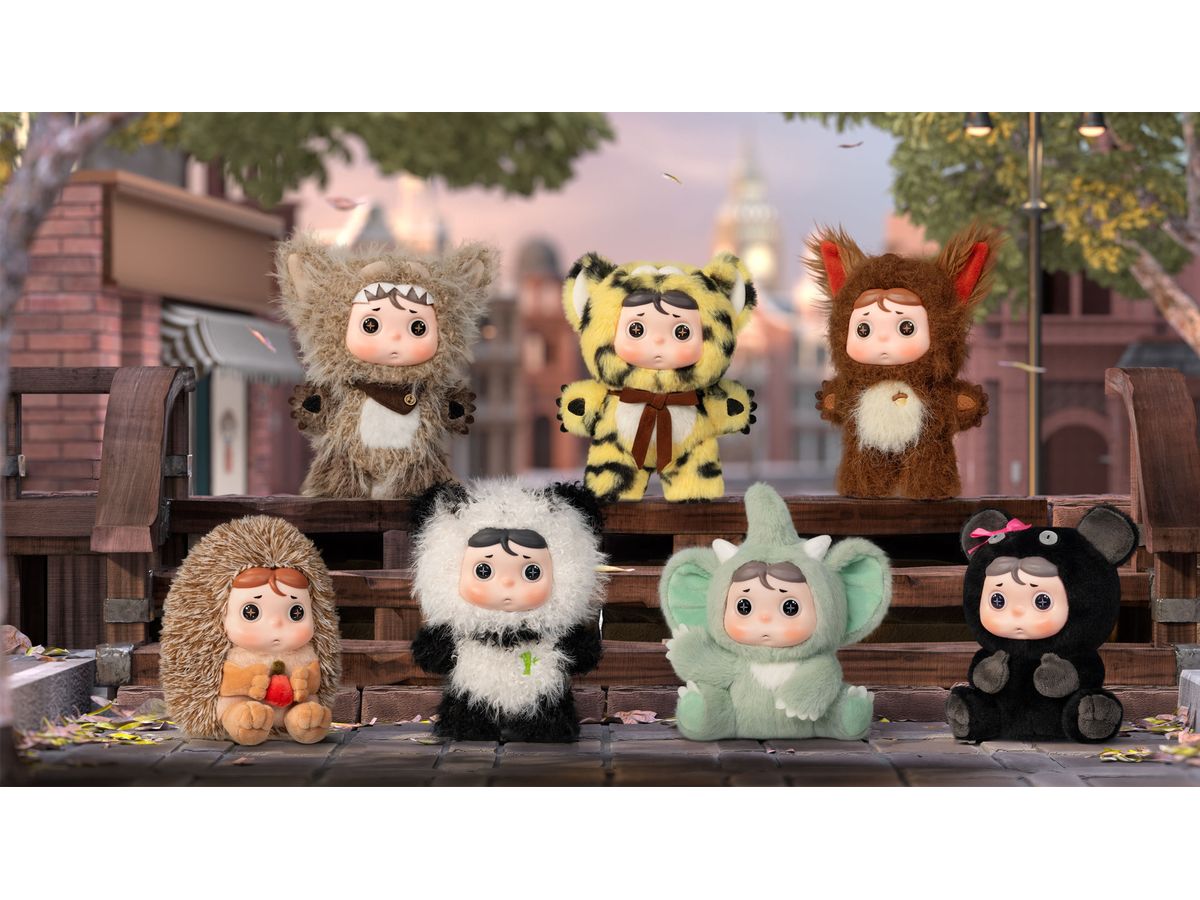 Dazey 忘れられるアニマル・シティシリーズ トレーディングプラッシュ 1Box 6pcs