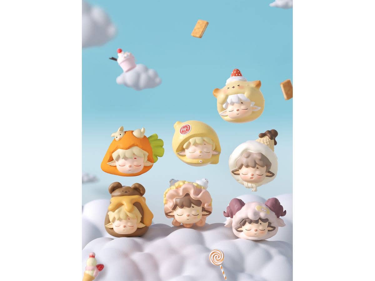 Heyone MIMI(ミミ) 小さな世界を征服しよう!シリーズ トレーディングスクイーズおもちゃ 1Box 6pcs