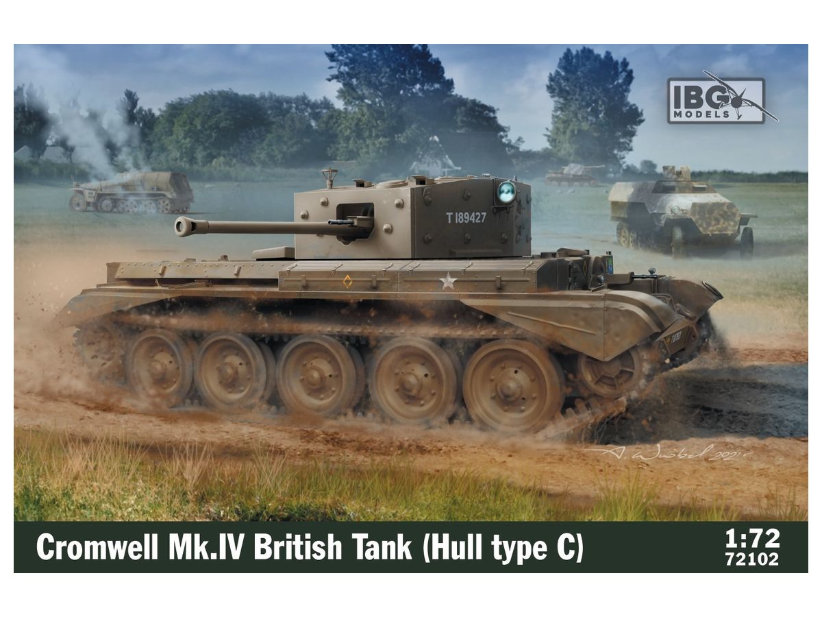 1/72 英 クロムウェル Mk.IV巡航戦車 VIII・C車体