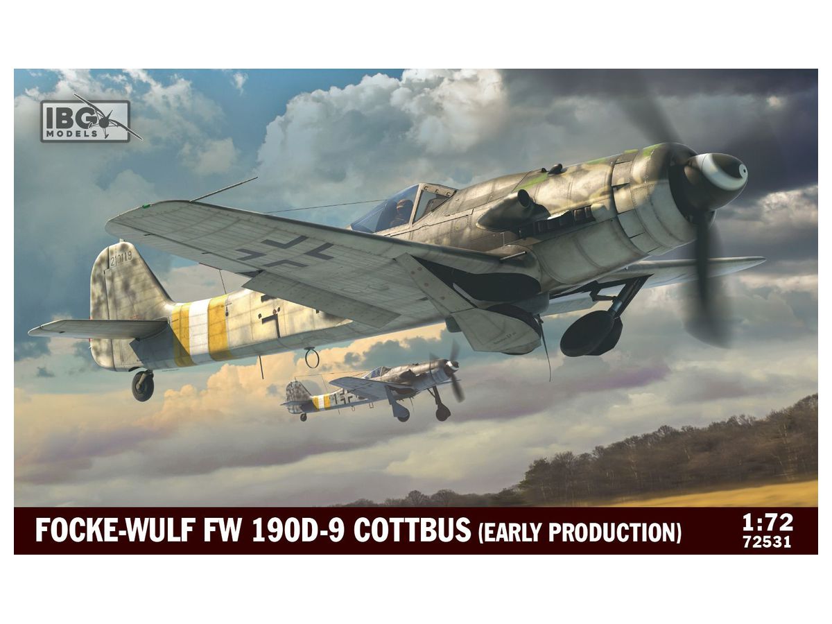 1/72 独 フォッケウルフ Fw190D-9 戦闘機 初期生産型