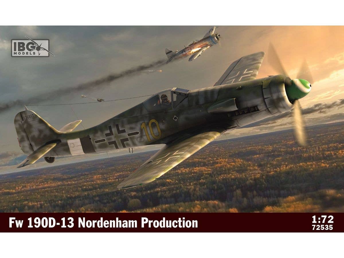 1/72 独 フォッケウルフFw190D-13戦闘機 ノルデンハム工場製