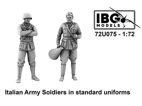 1/72 伊軍歩兵2体・標準軍服(72U075)