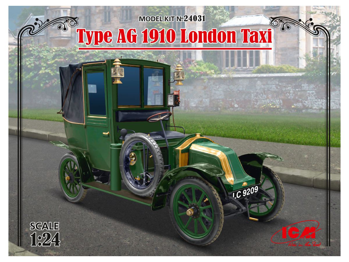 1/24 ルノー タイプ AG 1910年 ロンドンタクシー