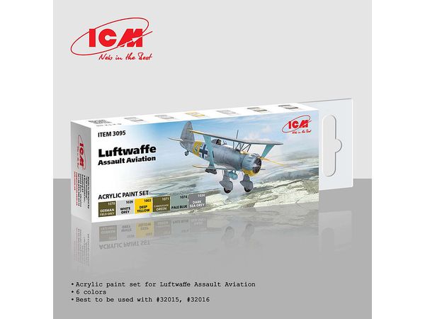 ドイツ空軍 襲撃飛行隊用アクリルセット