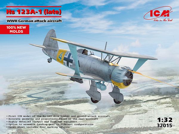 1/32 ヘンシェル Hs123A-1 (後期型)