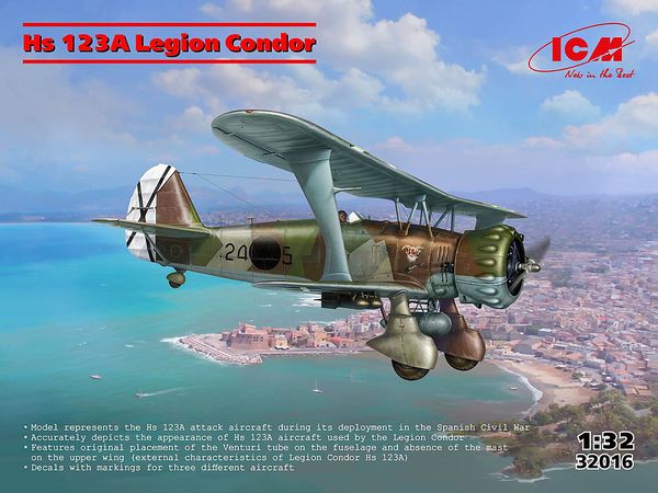 1/32 ヘンシェルHs123A-1 (コンドル軍団)