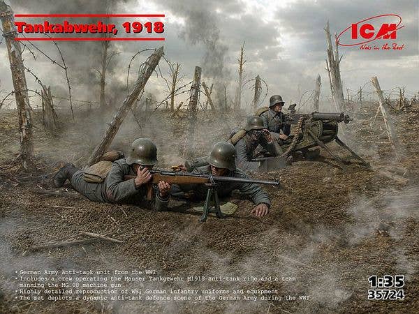 1/35 WWI ドイツ陸軍対戦車部隊 1918