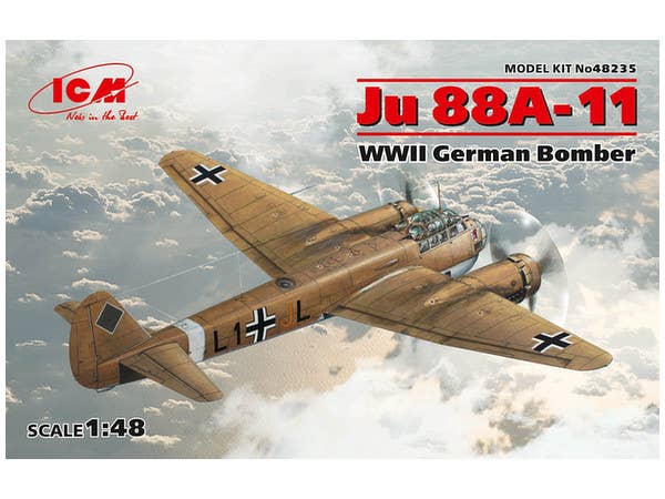 1/48 ユンカース Ju88A-11 爆撃機