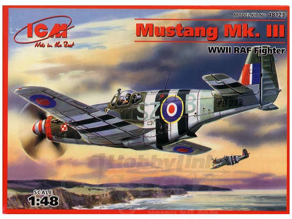 1/48 英空軍 マスタングIII 戦闘機