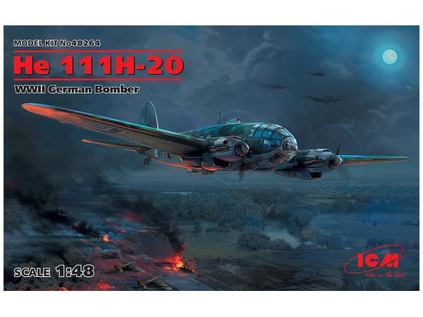1/48 ハインケルHe111H-20 爆撃機