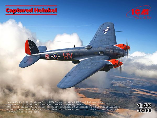 1/48 ハインケル111H-20 (鹵獲機)