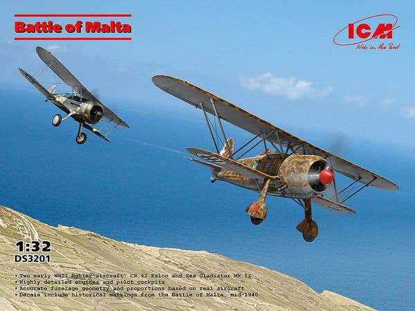 1/32 マルタ島の戦い (CR.42 ファルコ・グラディエーター Mk.II)