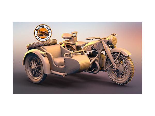 1/48 独 BMW R-12軍用サイドカー
