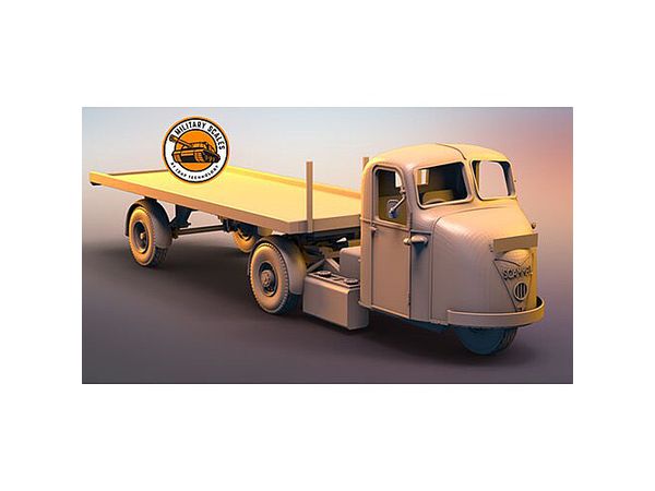 1/72 英 スキャメル スカラブ トレーラー付き