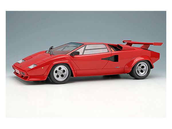 1/18 ランボルギーニ カウンタック LP400S 1980 (シリーズ2) リアウィング レッド (タバコインテリア)