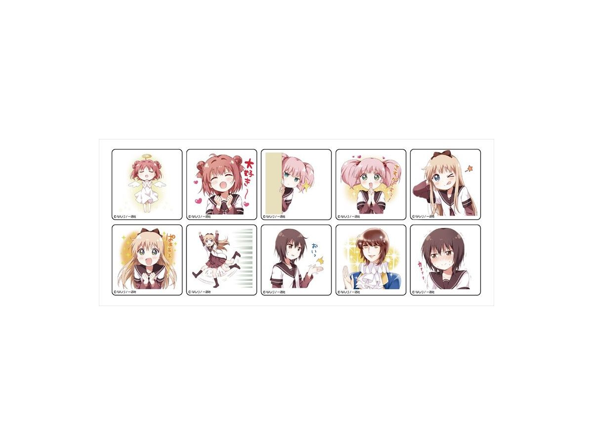 ゆるゆり アクリルマスコット ごらく部ver A 1Box 10pcs