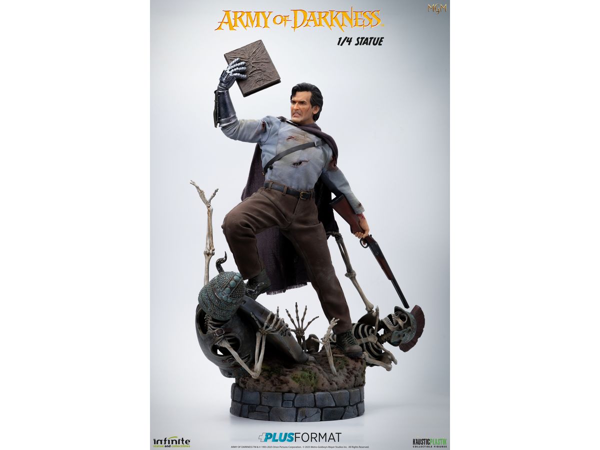 1/4 キャプテン・スーパーマーケット ARMY OF DARKNESS/ アッシュ・ウィリアムズ プラスフォーマットスタチュー