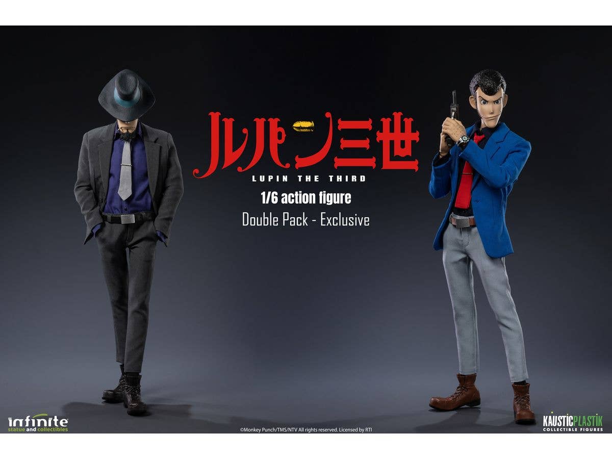1/6 ルパン三世 PART4/ ルパン三世&次元大介 アクションフィギュア 限定ダブルパック