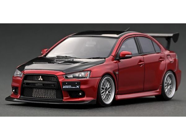 1/43 Mitsubishi Lancer Evolution X (CZ4A) Red Metallic