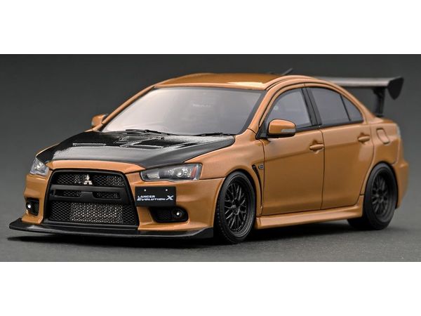 1/43 Mitsubishi Lancer Evolution X (CZ4A) Gold | HLJ.co.jp