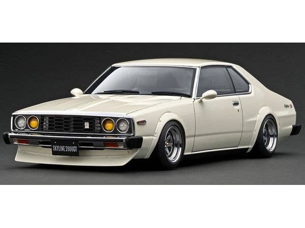 1/18 Nissan Skyline 2000 GT-ES (C210) White | HLJ.co.jp