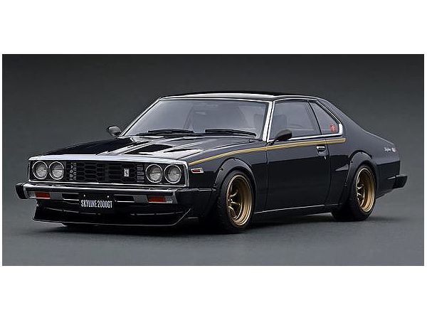 1/18 Nissan Skyline 2000 Turbo GT-ES (C211) Black | HLJ.co.jp